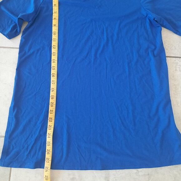 Eileen Fisher blue Top size s/p - Picture 4 of 5